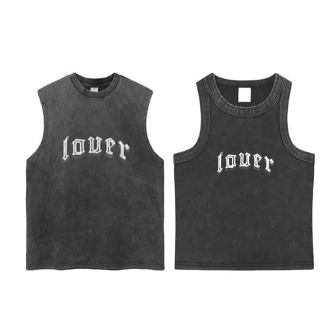 "LOVER" Tank Top Set