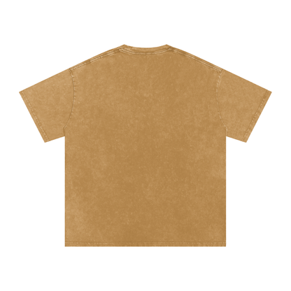 Acid Wash Oversize "LOVE" T-Shirt